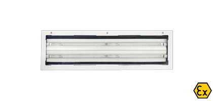 SERIE SIF 52 LED - LUMINARIAS ATEX LED EMPOTRABLES Y EMERGENCIA ZONA 1,2,21,22 ATEX II 2G/2D